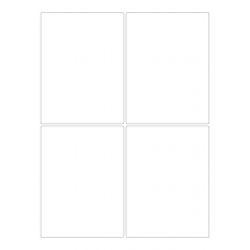 30017 - Label Size 150mm x 200mm - 4 label(s) per sheet 
