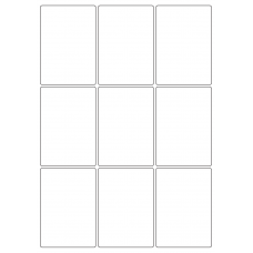 40038 - Label Size 65mm x 93mm - 9 label(s) per sheet 