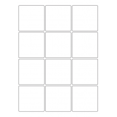 40039 - Label Size 65mm x 65mm - 12 label(s) per sheet 
