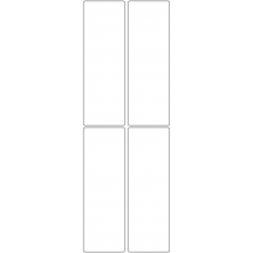 11010 - Label Size 50mm x 150mm - 920 labels per roll 